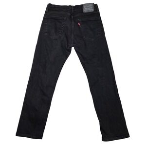 Levi Strauss Co 505 Mens Black W32 L30‎ Straight Fit Jeans Pants
